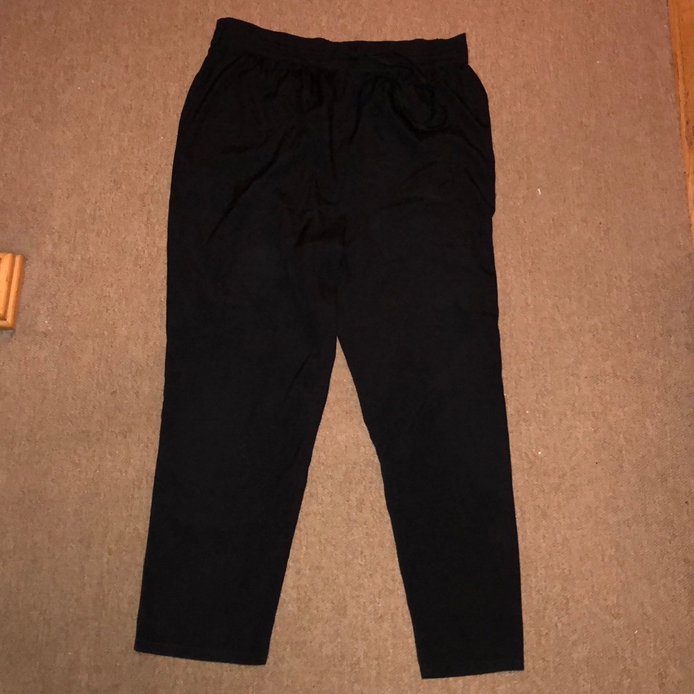 Black joggers